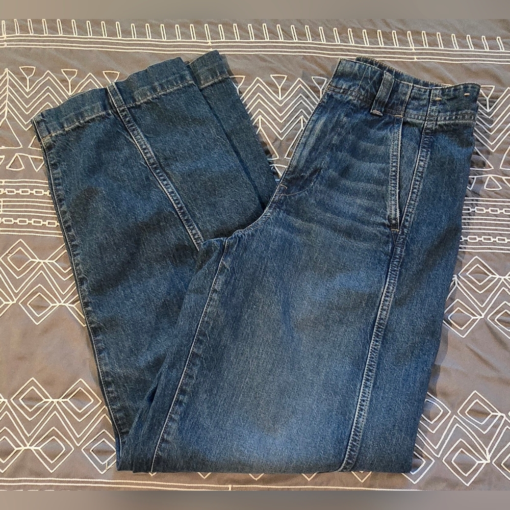 Madewell Tapered Denim Trousers - Sz 27 - NWOT